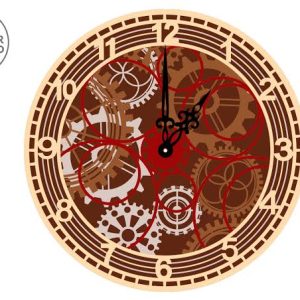 steampunk-gear-wall-clock-a-vintage-timepiece